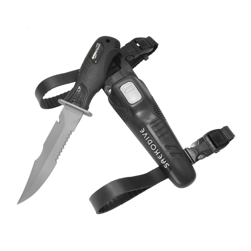 3006-K Dive Knife Black 14cm