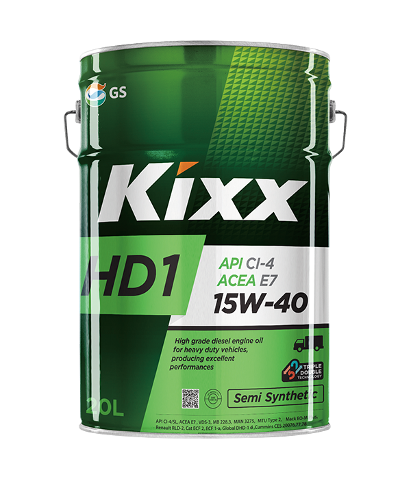 GS CALTEX HD1 API CI-4/SL 15W-40 20L Pail