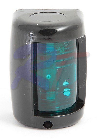 [PS2602] 00011-BK Small Green Starbord Light Black Housing