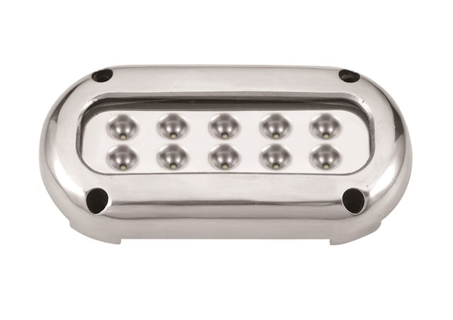 0029810GN SS316 Led Underwater Light 10X4W Green