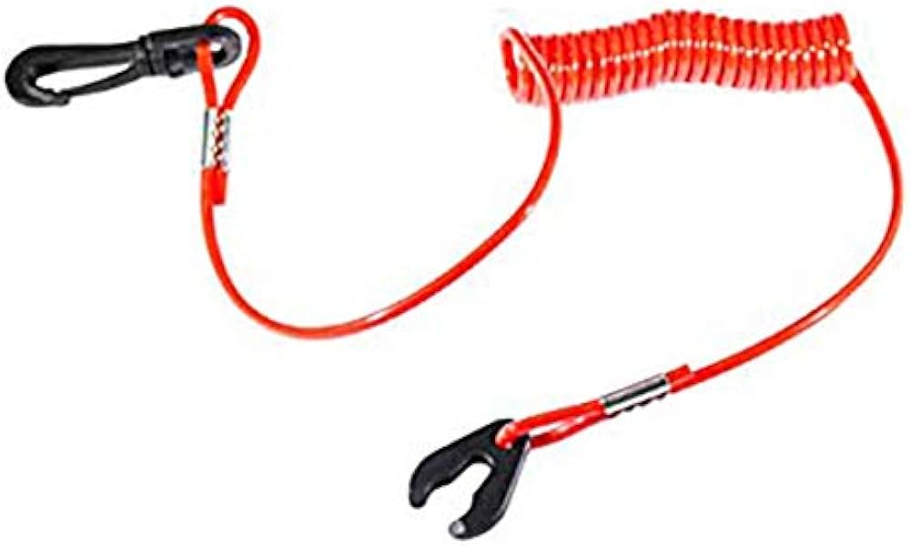 10284-YA Killswitch Keys With Lanyard for Yamaha - 9mm