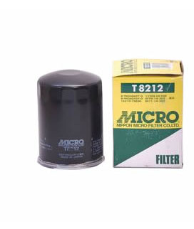 OIL FILTER (MICRO) - T8212 - 8-94340697-0 / 8-94360427-0 / 16510-78E00 / 15208-HC200 / RFY0-14-302 / RF71-14-302 -