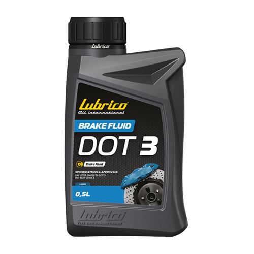 [PS3013] Lubrico Hydrolube Brake Fluid DOT3 500ml