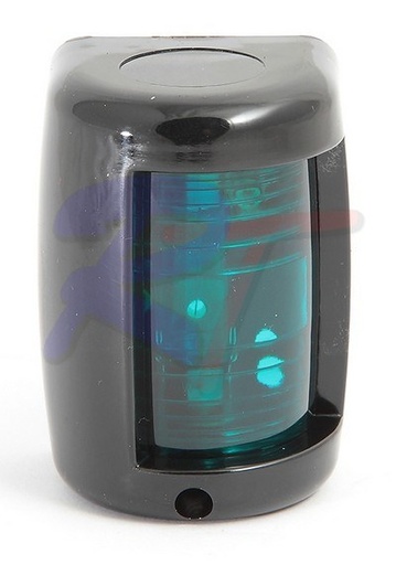 [PS2602] 00011-BK Small Green Starbord Light Black Housing