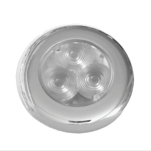 [PS2841] 00158-SSBU Flush Mount LED Lamp, SS Cover RI 0.7 Watt per Lamp Blue 12-24V