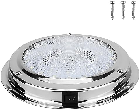 [PS2863] 00554-WH LED Dome Light, 135mm (DIA) w/Toggle w/1X3W White LED