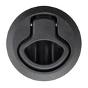 43001BK Plastic Flush Pull Latch 60mmx3  Black
