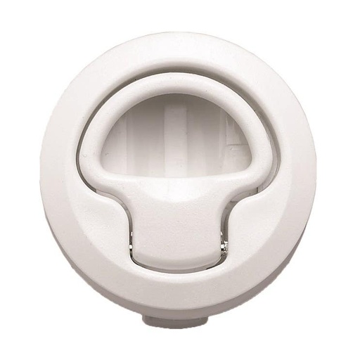 [PS2762] 43001WH Plastic Flush Pull Latch 60mmx3 White