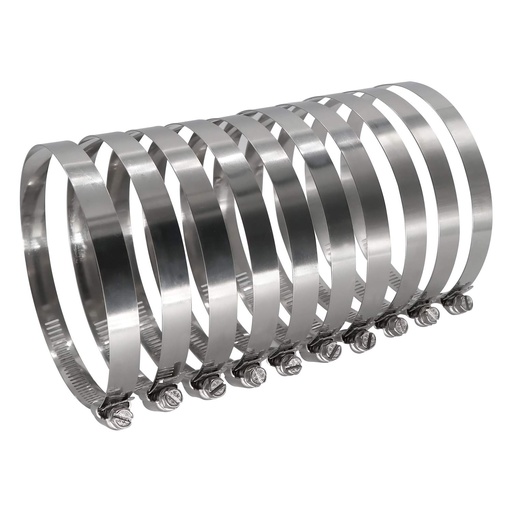 [PS2668] Hose Clamp S.S. 304 (No.80) 188--140MM